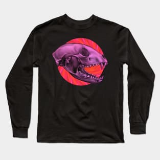 Raccoon Skull Long Sleeve T-Shirt